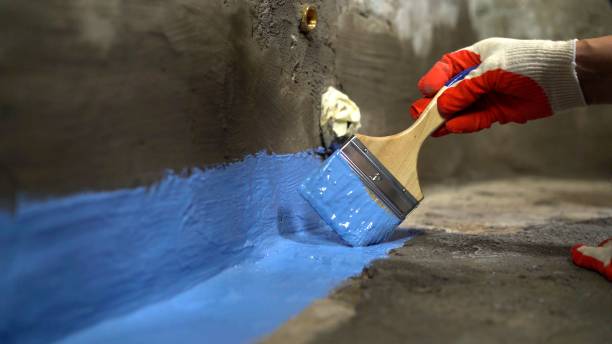 SJ Waterproofing Pros commercial waterproofing team near Bordentown, NJ